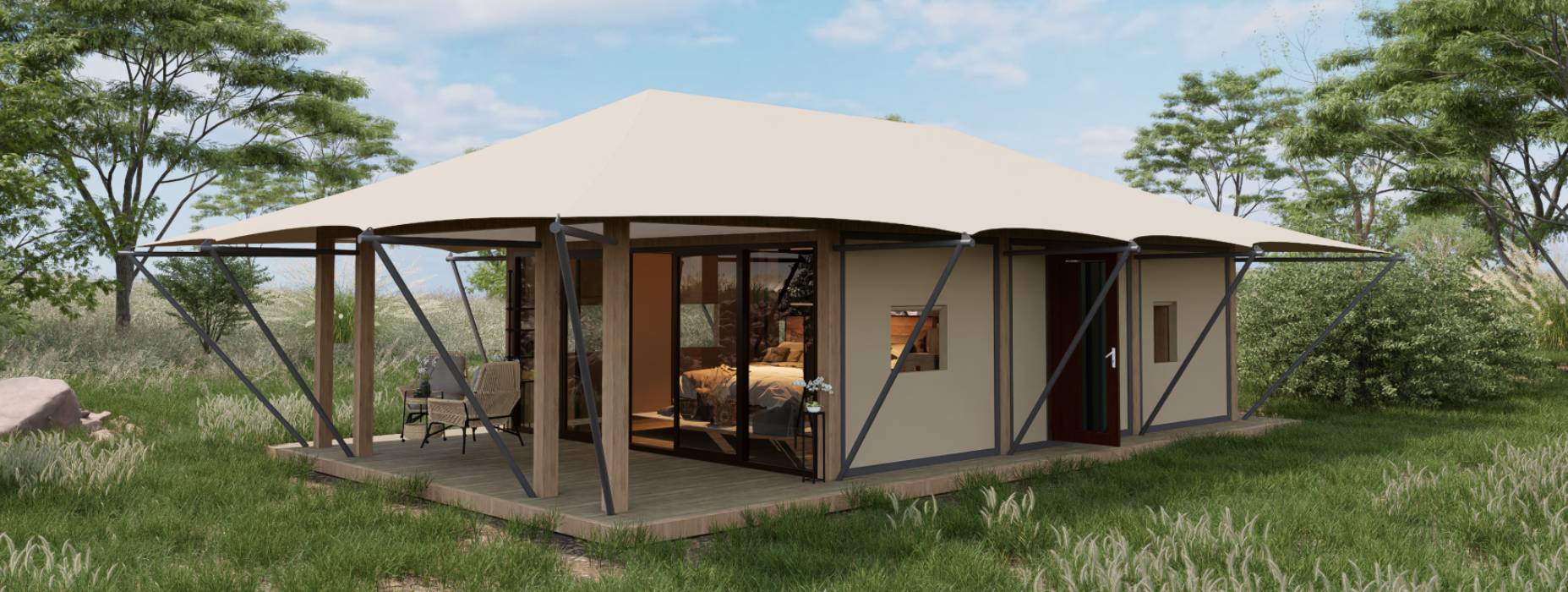 阳原县户外酒店帐篷厂家